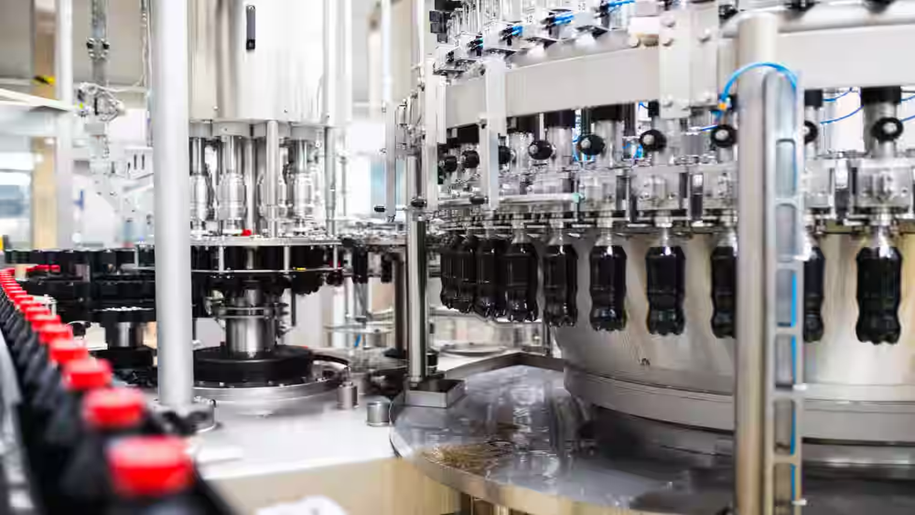 High Capacity Soda Bottling Plant